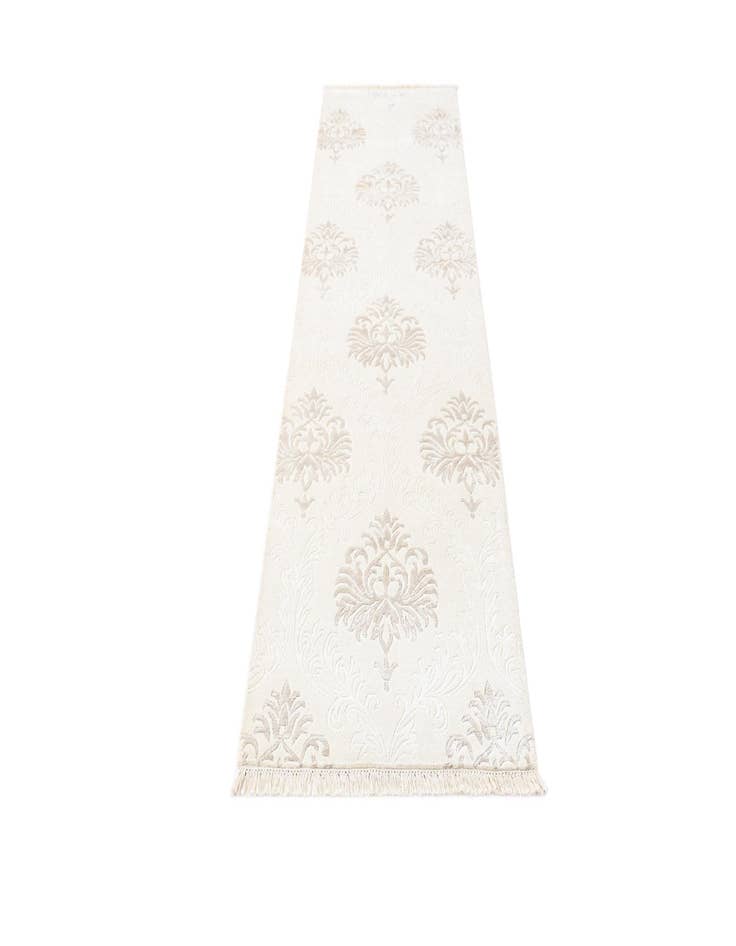 Detail image of  2' 7 x 9' 9  Hand Knotted Darya Wool Runner Rug