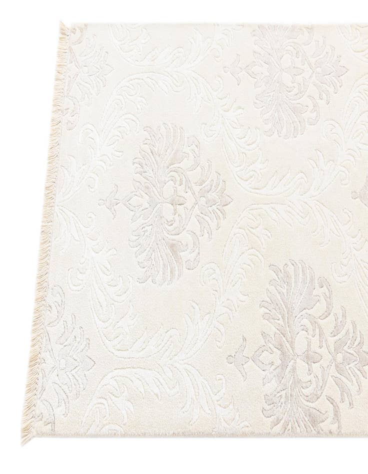 Detail image of  2' 7 x 9' 9  Hand Knotted Darya Wool Runner Rug