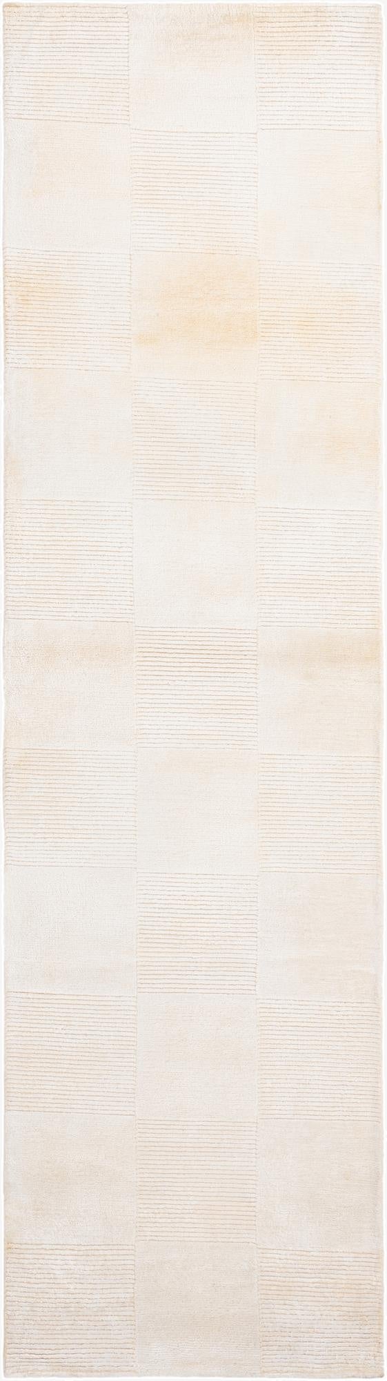  2' 8 x 9' 10  Hand Knotted Darya Wool Runner Rug