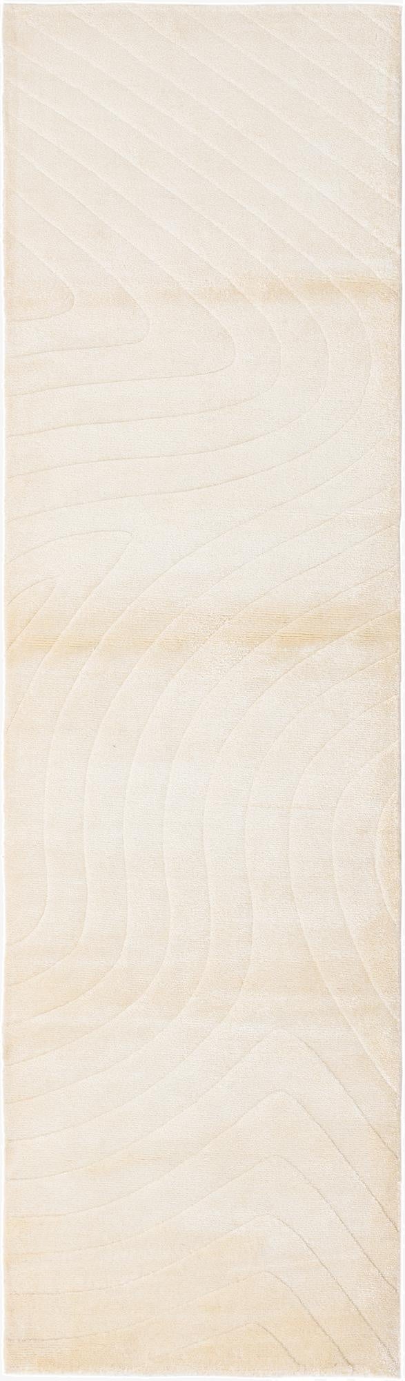  2' 7 x 9' 10  Hand Knotted Darya Wool Runner Rug