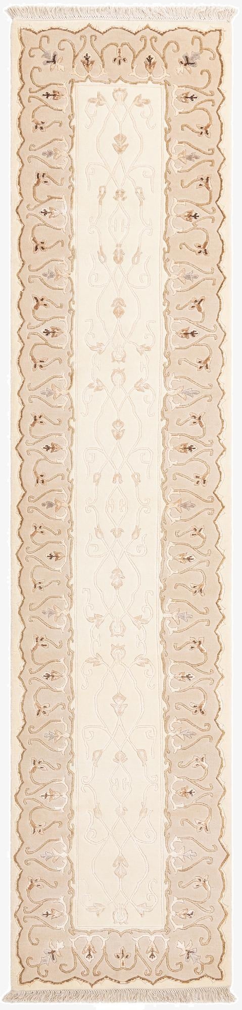  2' 11 x 13' 1  Hand Knotted Darya Wool Runner Rug