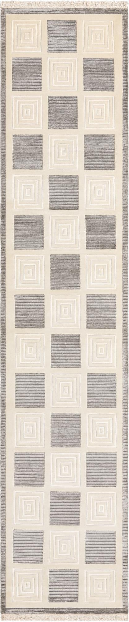  2' 8 x 13' 1  Hand Knotted Darya Wool Runner Rug