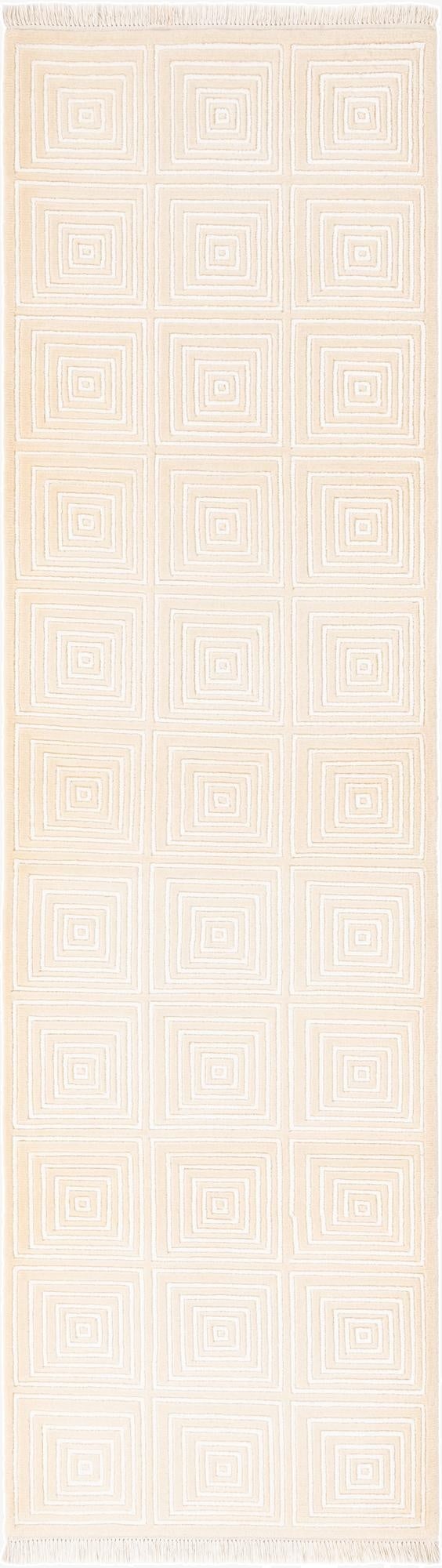  2' 7 x 9' 10  Hand Knotted Darya Wool Runner Rug