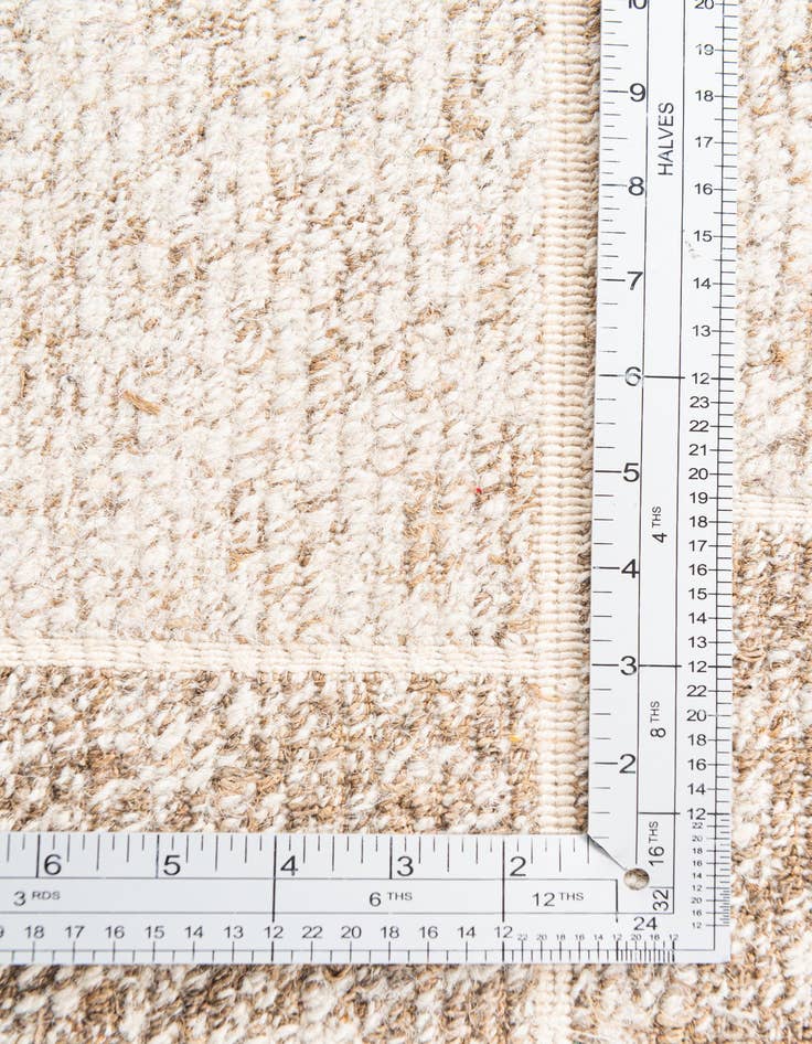 Detail image of  2' 5 x 4' 8  Hand Knotted Kashkuli Gabbeh Wool Runner Rug