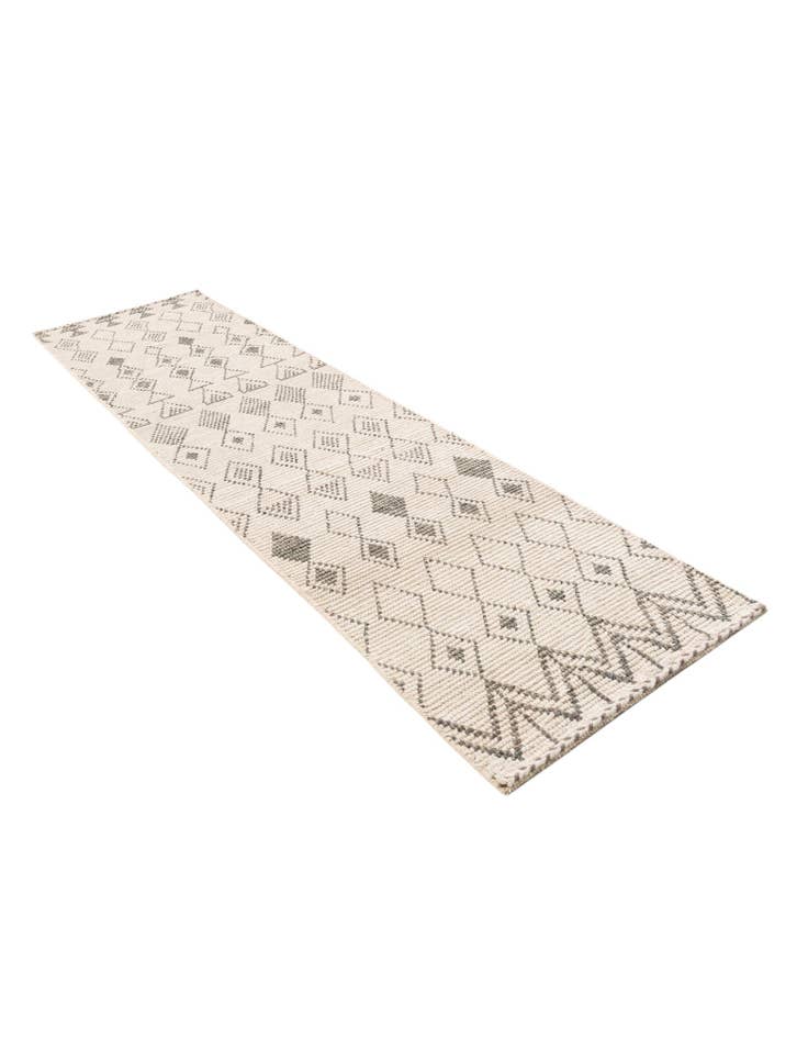 Detail image of  2' 7 x 10' 2  Hand Knotted Moroccan Wool Runner Rug