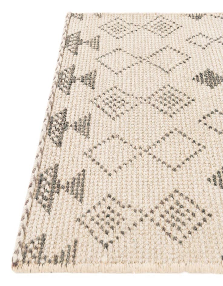 Detail image of  2' 7 x 10' 2  Hand Knotted Moroccan Wool Runner Rug