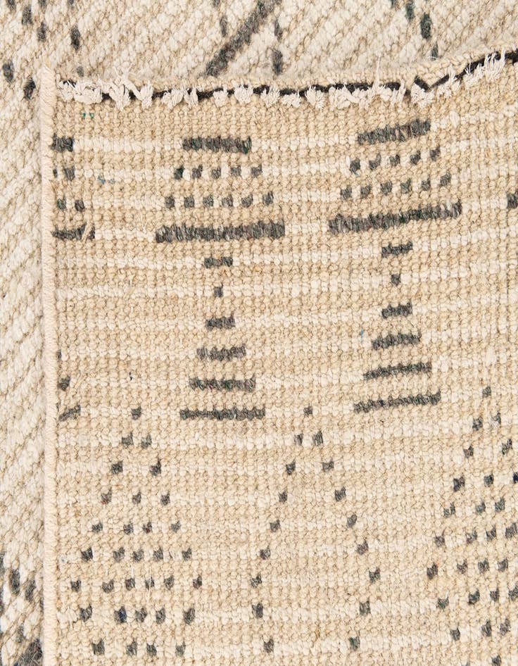 Detail image of  2' 7 x 10' 2  Hand Knotted Moroccan Wool Runner Rug