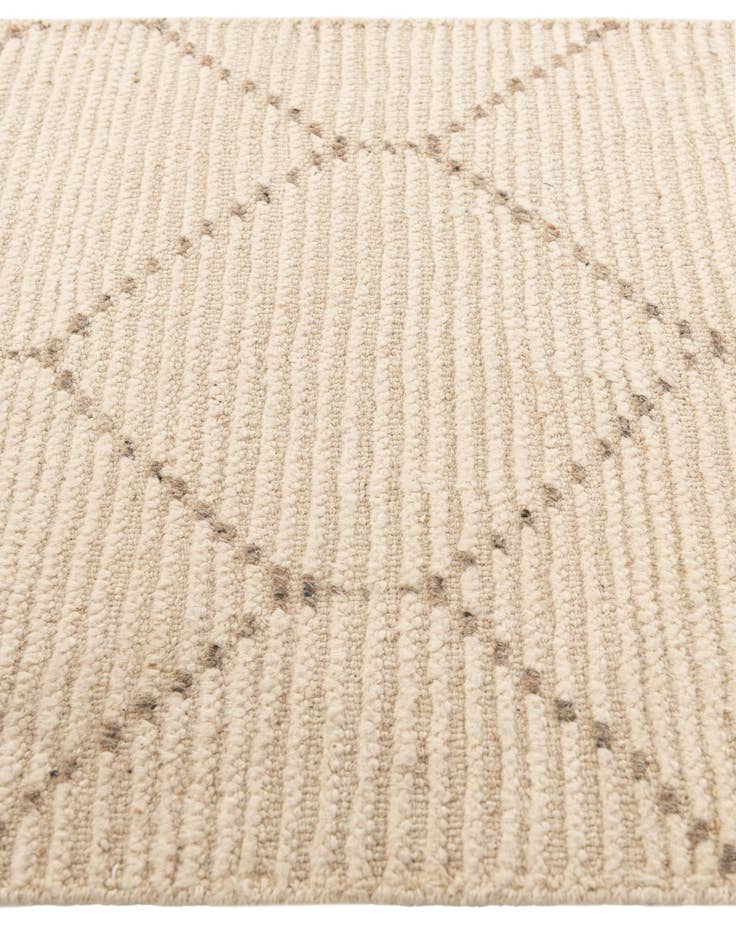 Detail image of  2' 3 x 16' 7  Hand Knotted Moroccan Wool Runner Rug