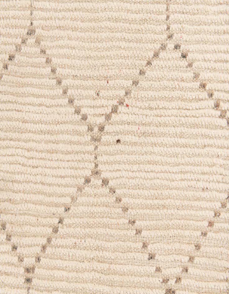 Detail image of  2' 3 x 16' 7  Hand Knotted Moroccan Wool Runner Rug