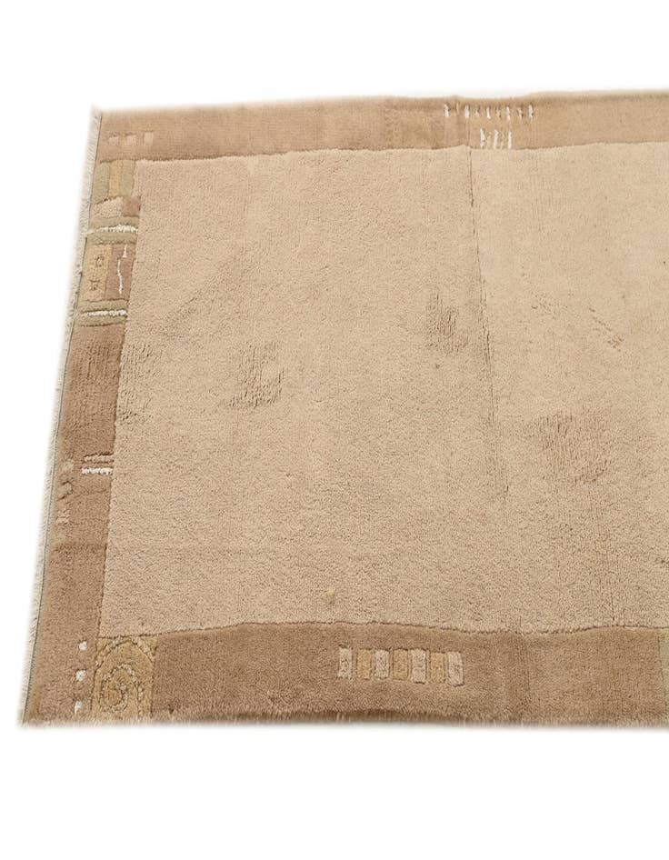 Detail image of  2' 7 x 9' 7  Hand Knotted Nepal Wool Runner Rug