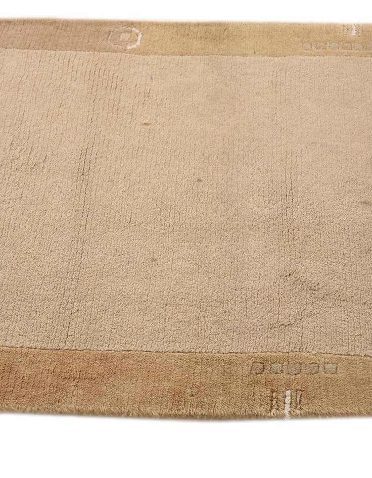 Detail image of  2' 7 x 9' 7  Hand Knotted Nepal Wool Runner Rug