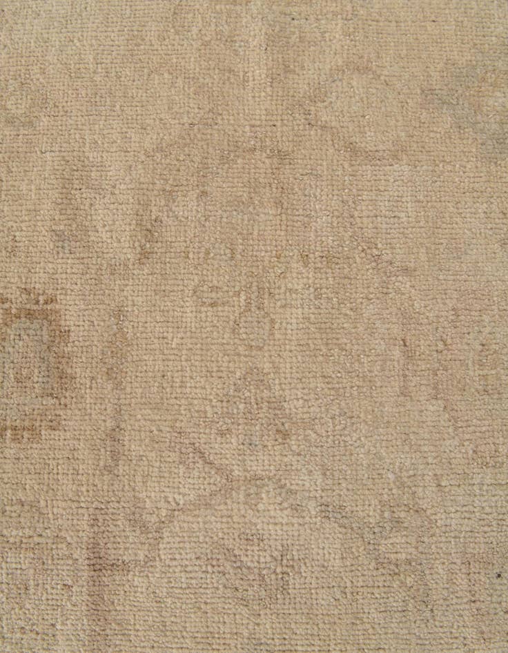 Detail image of  2' 9 x 12' 11  Hand Knotted Oushak Wool Runner Rug