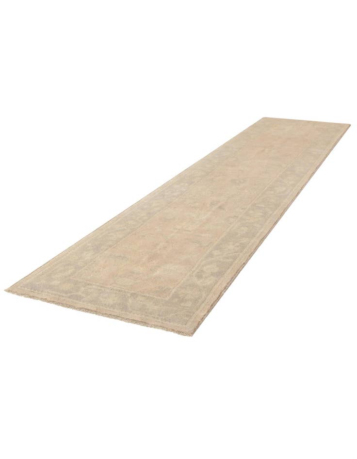 Detail image of  2' 8 x 11' 10  Hand Knotted Oushak Wool Runner Rug