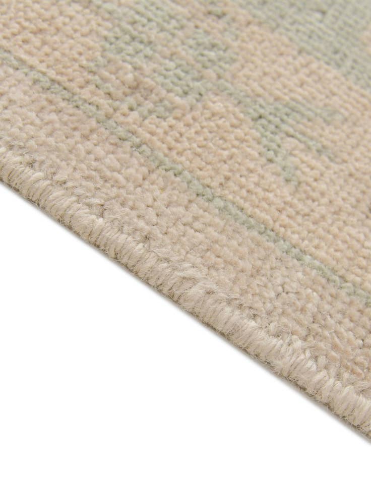 Detail image of  2' 8 x 11' 11  Hand Knotted Oushak Wool Runner Rug