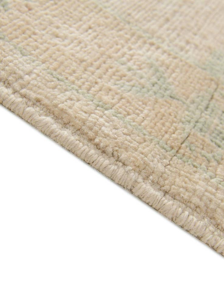 Detail image of 2' 9 x 9' 8 Hand Knotted Oushak Wool Runner Rug