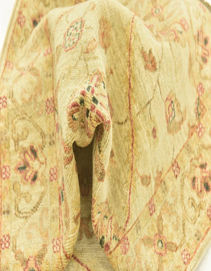 Detail image of  2' 5 x 6' 7  Hand Knotted Peshawar Ziegler Runner Rug