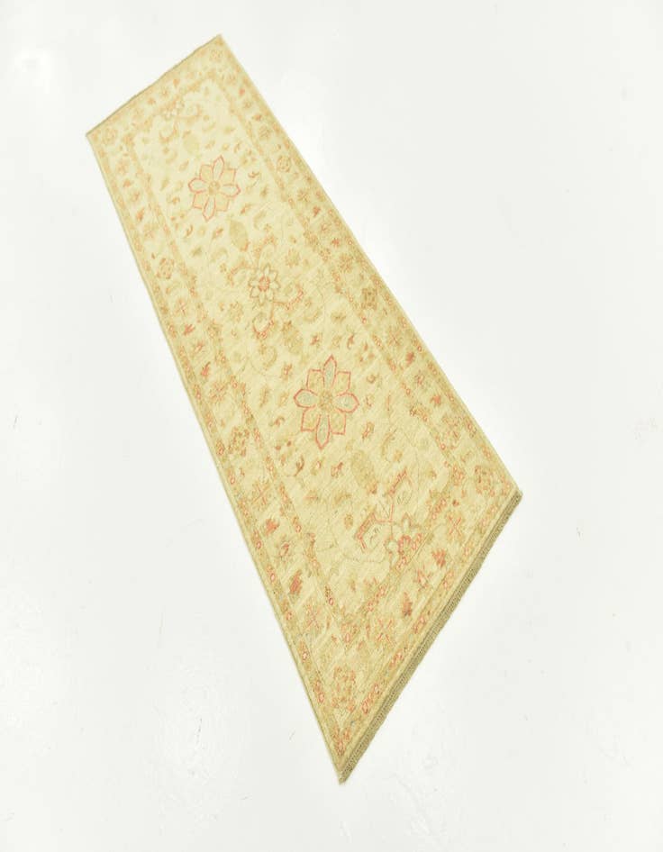 Detail image of  2' 5 x 6' 6  Hand Knotted Peshawar Ziegler Runner Rug