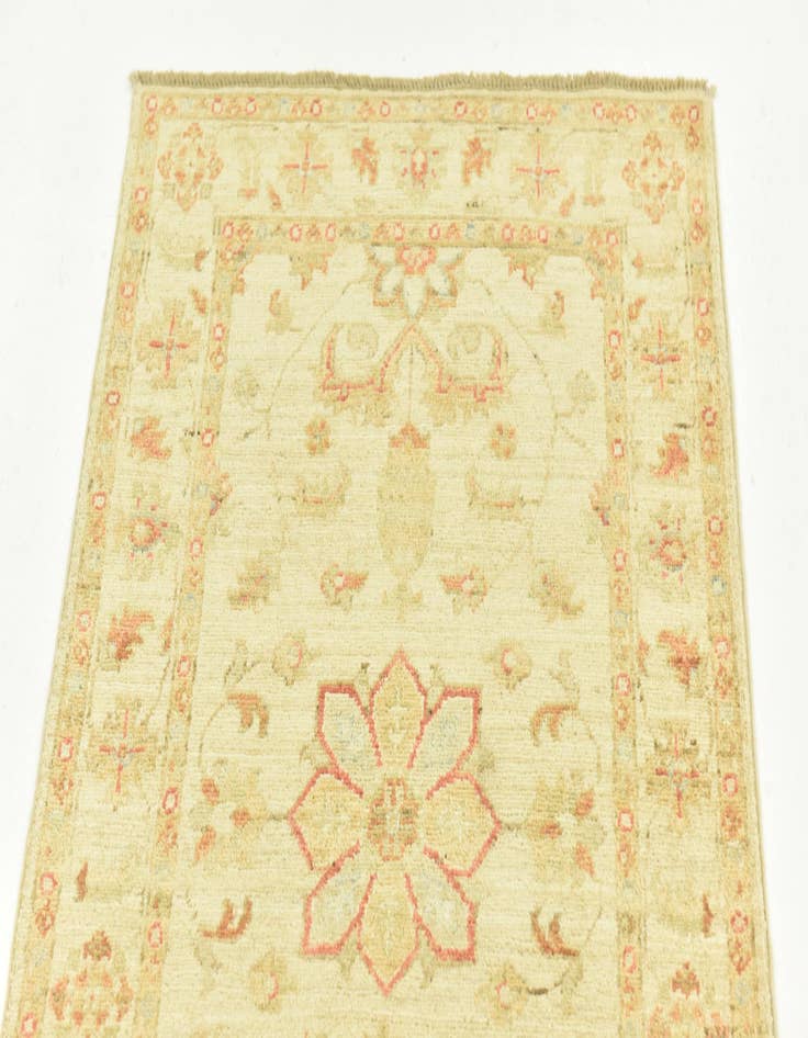 Detail image of  2' 5 x 6' 6  Hand Knotted Peshawar Ziegler Runner Rug