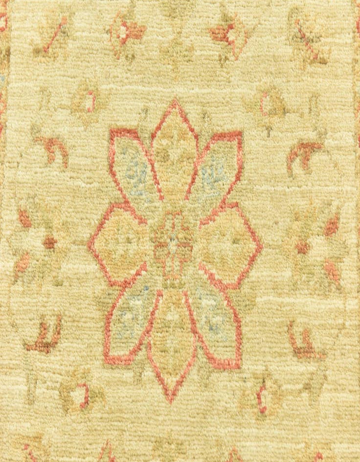 Detail image of  2' 5 x 6' 6  Hand Knotted Peshawar Ziegler Runner Rug