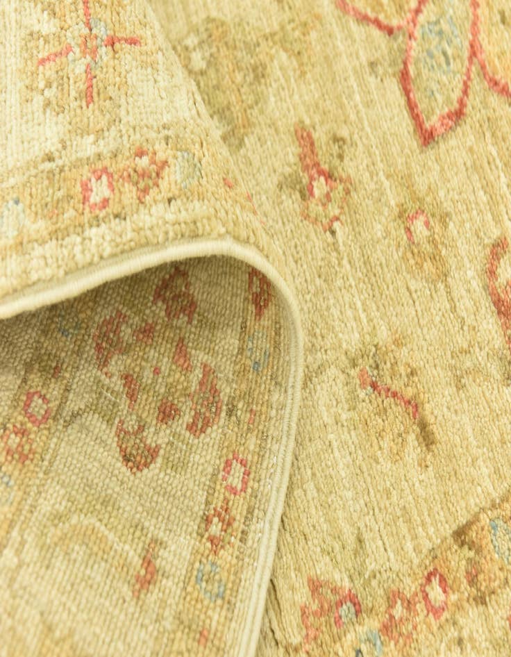 Detail image of  2' 5 x 6' 6  Hand Knotted Peshawar Ziegler Runner Rug