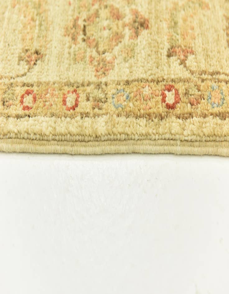 Detail image of  2' 6 x 6' 9  Hand Knotted Peshawar Ziegler Runner Rug