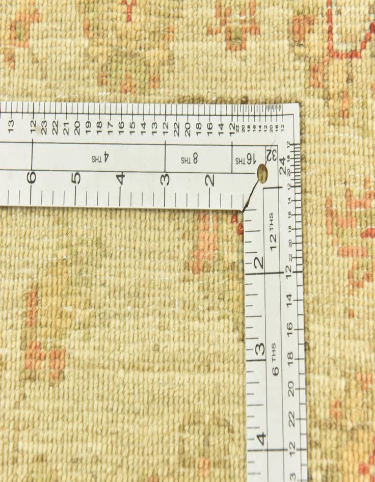 Detail image of  2' 6 x 6' 7  Hand Knotted Peshawar Ziegler Runner Rug