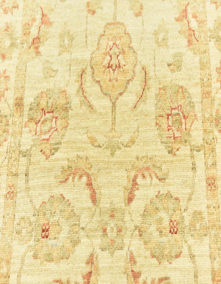 Detail image of  2' 6 x 6' 7  Hand Knotted Peshawar Ziegler Runner Rug
