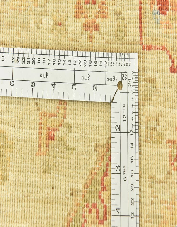 Detail image of  2' 6 x 6' 5  Hand Knotted Peshawar Ziegler Runner Rug