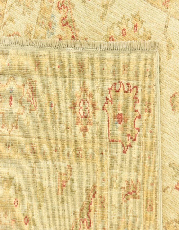 Detail image of  2' 6 x 6' 5  Hand Knotted Peshawar Ziegler Runner Rug
