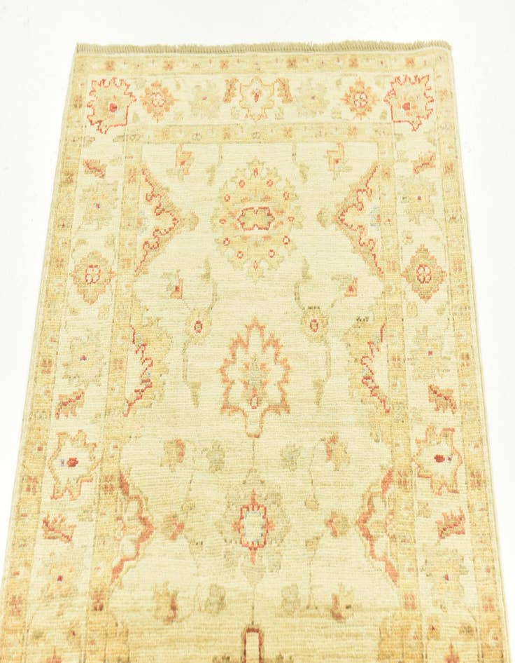 Detail image of  2' 6 x 6' 5  Hand Knotted Peshawar Ziegler Runner Rug