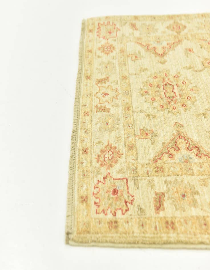 Detail image of  2' 6 x 6' 5  Hand Knotted Peshawar Ziegler Runner Rug