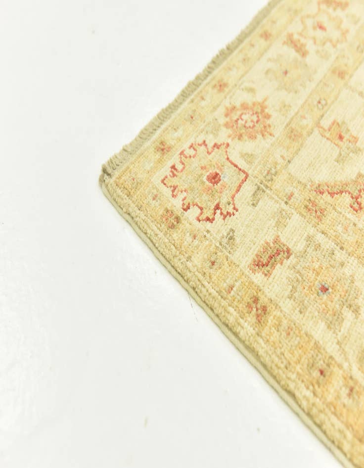 Detail image of  2' 6 x 6' 5  Hand Knotted Peshawar Ziegler Runner Rug