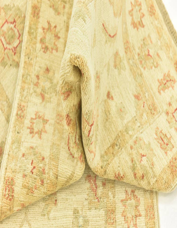 Detail image of  2' 6 x 6' 8  Hand Knotted Peshawar Ziegler Runner Rug