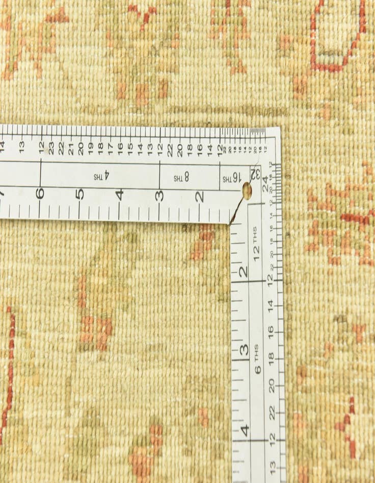 Detail image of  2' 6 x 6' 8  Hand Knotted Peshawar Ziegler Runner Rug