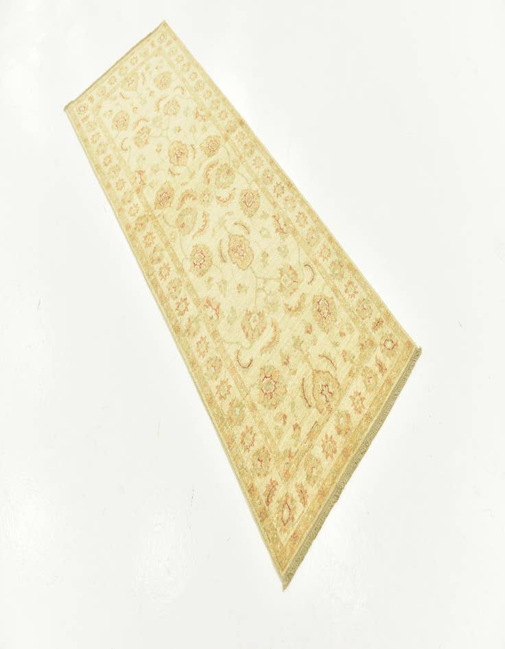 Detail image of  2' 6 x 6' 8  Hand Knotted Peshawar Ziegler Runner Rug