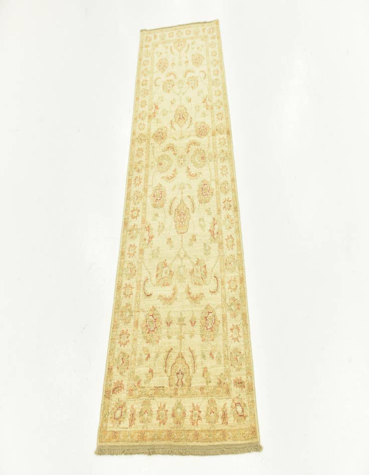 Detail image of  2' 6 x 6' 8  Hand Knotted Peshawar Ziegler Runner Rug