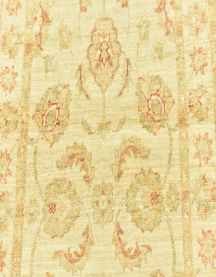 Detail image of  2' 6 x 6' 8  Hand Knotted Peshawar Ziegler Runner Rug