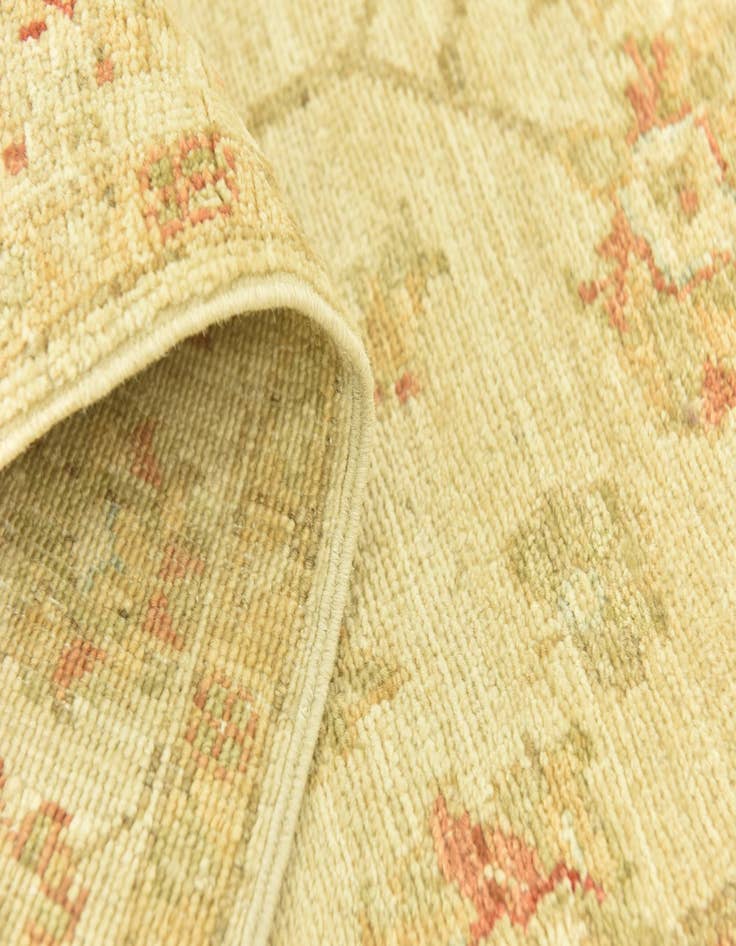 Detail image of  2' 6 x 6' 8  Hand Knotted Peshawar Ziegler Runner Rug