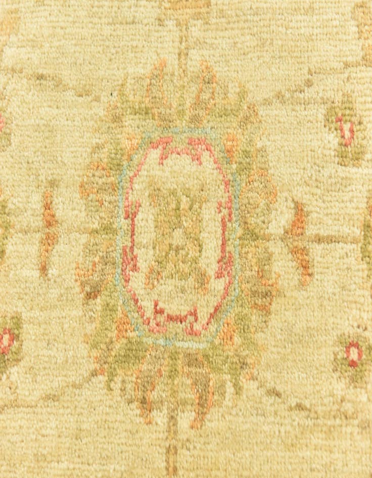 Detail image of  2' 8 x 16' 5  Hand Knotted Peshawar Ziegler Runner Rug