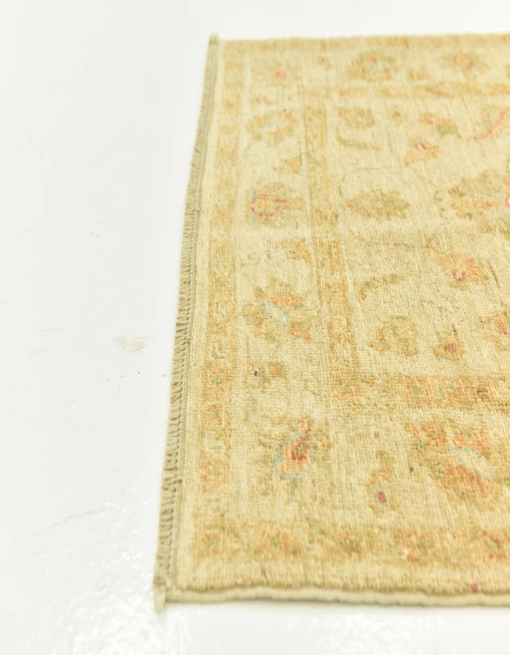 Detail image of  2' 8 x 16' 5  Hand Knotted Peshawar Ziegler Runner Rug