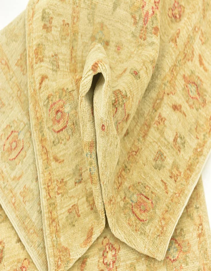Detail image of  2' 8 x 16' 1  Hand Knotted Peshawar Ziegler Runner Rug