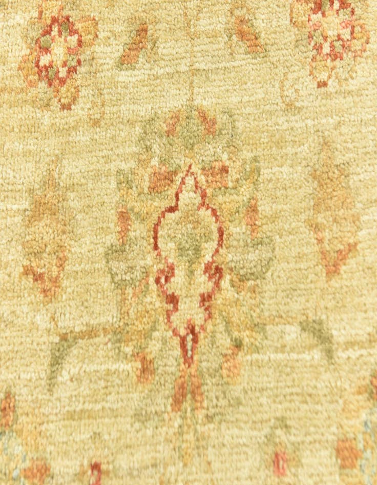Detail image of  2' 8 x 16' 1  Hand Knotted Peshawar Ziegler Runner Rug