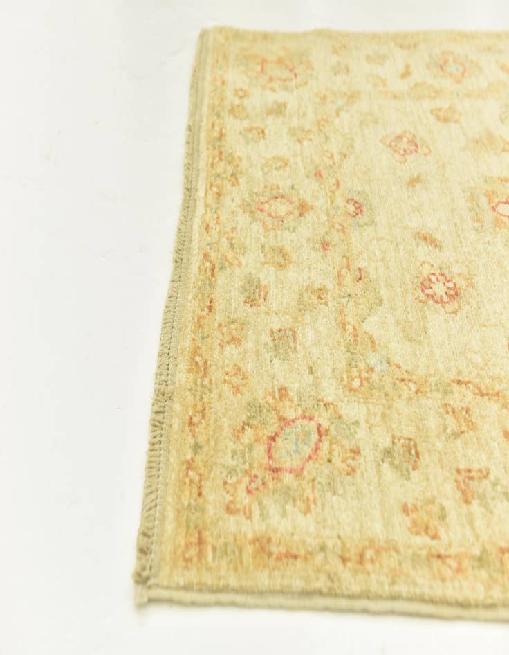 Detail image of  2' 8 x 16' 1  Hand Knotted Peshawar Ziegler Runner Rug