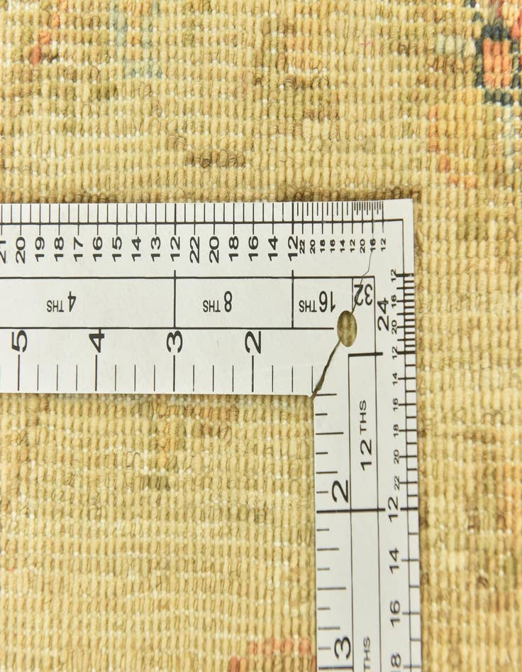 Detail image of  2' 8 x 16'  Hand Knotted Peshawar Ziegler Runner Rug