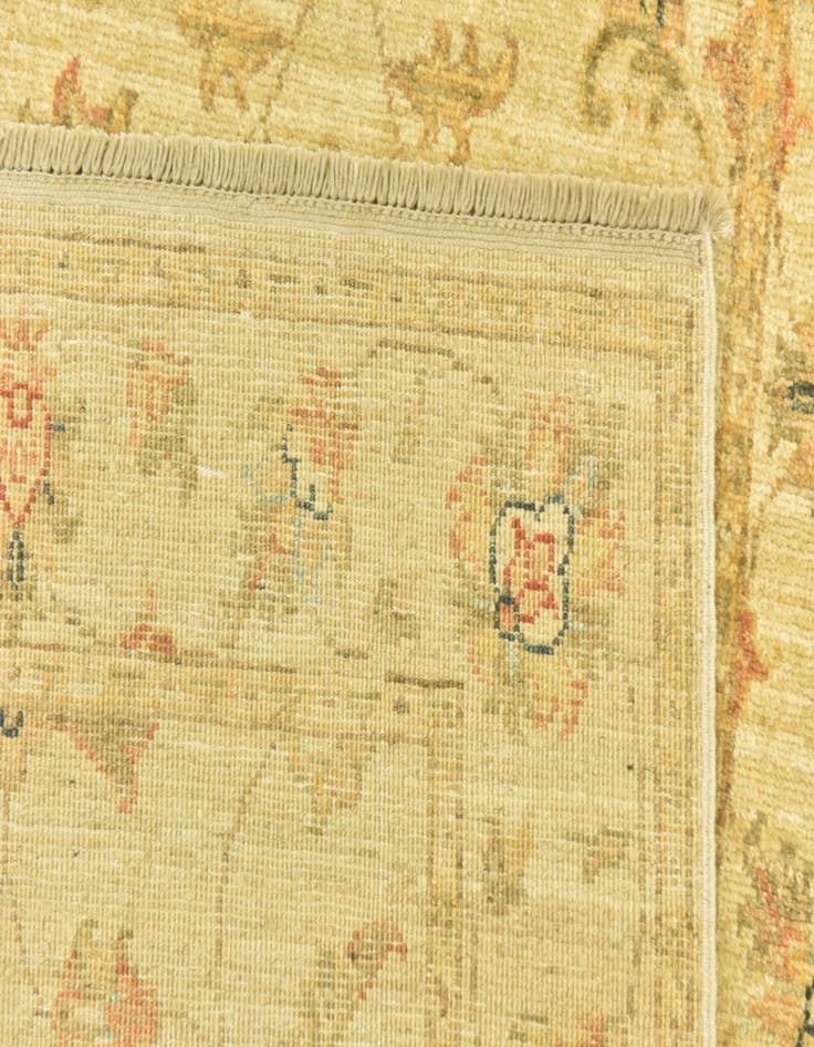 Detail image of  2' 8 x 16'  Hand Knotted Peshawar Ziegler Runner Rug