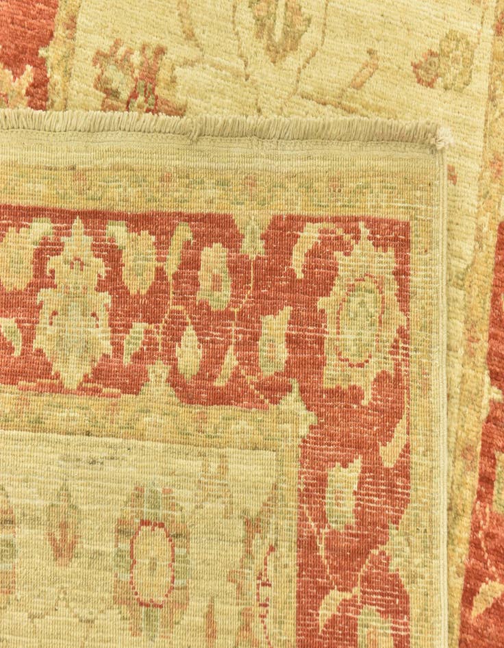 Detail image of  2' 8 x 22' 5  Hand Knotted Peshawar Ziegler Runner Rug
