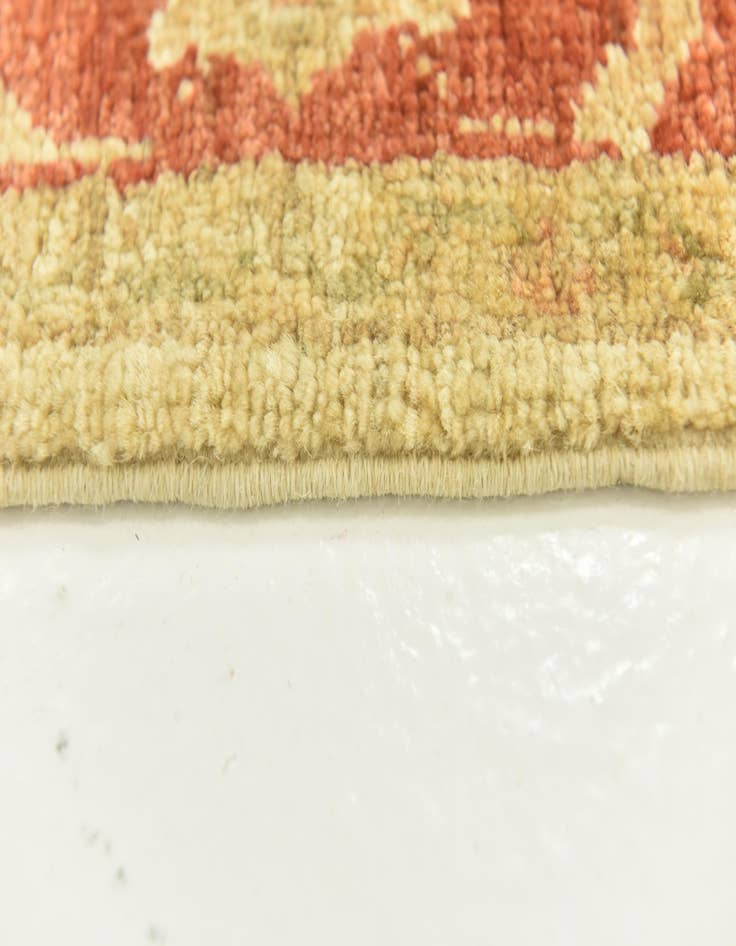 Detail image of  2' 8 x 22' 5  Hand Knotted Peshawar Ziegler Runner Rug