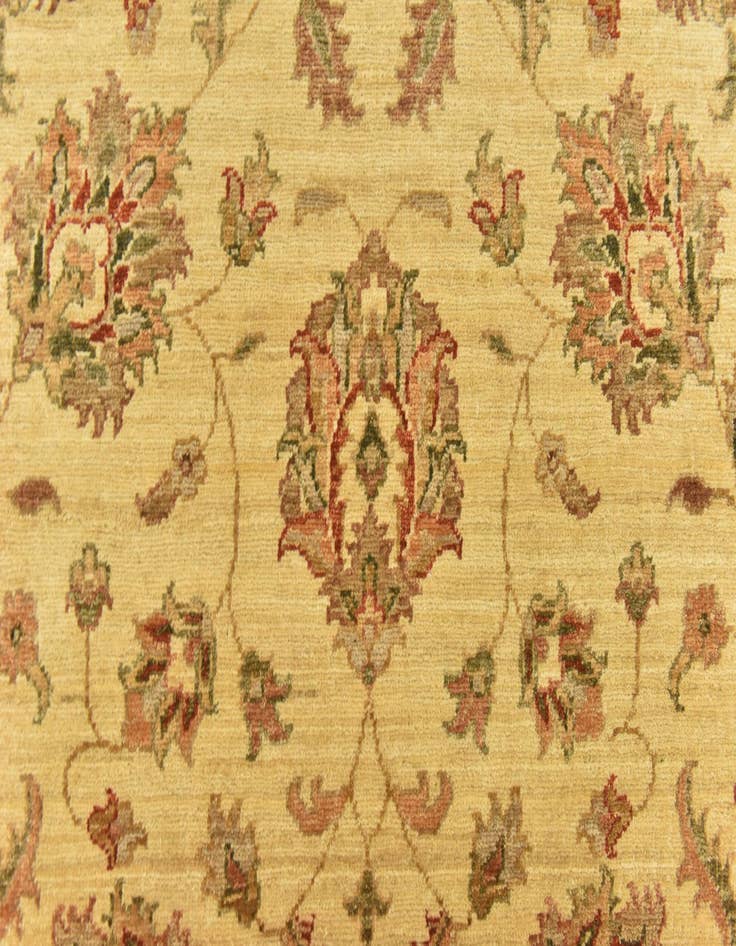 Detail image of  4' x 16' 2  Hand Knotted Peshawar Ziegler Runner Rug