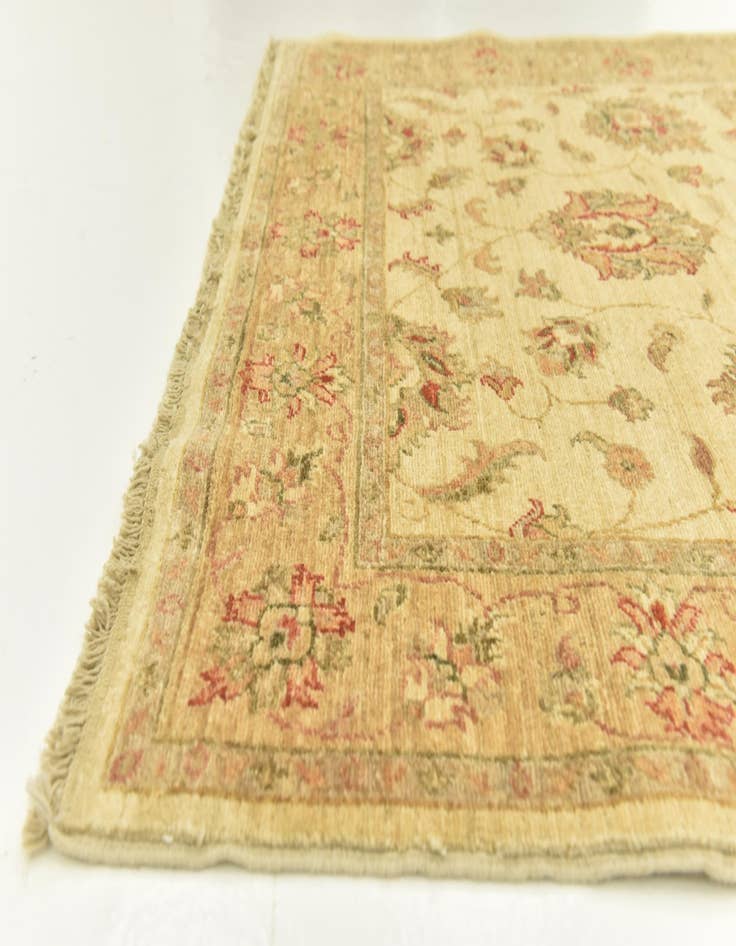 Detail image of  4' x 16' 2  Hand Knotted Peshawar Ziegler Runner Rug