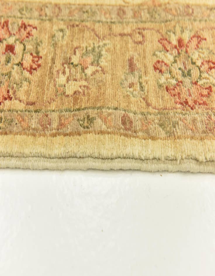 Detail image of  4' x 16' 2  Hand Knotted Peshawar Ziegler Runner Rug